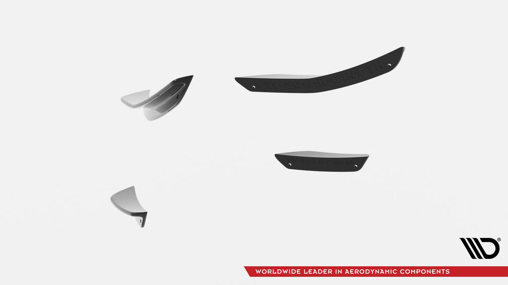Maxton Design Paragolpes delantero Wings (Canards) para Volkswagen Scirocco R Mk3 - imagen 6