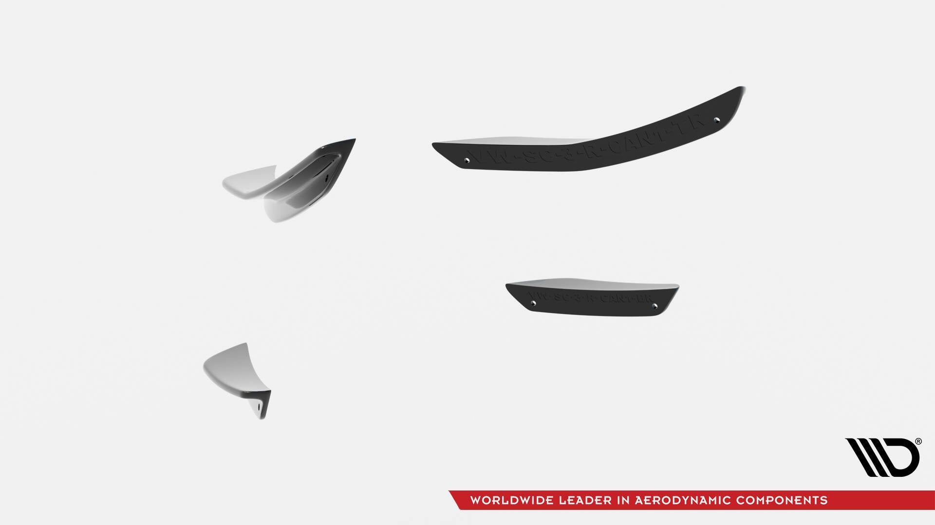 Maxton Design Paragolpes delantero Wings (Canards) para Volkswagen Scirocco R Mk3 - imagen 6