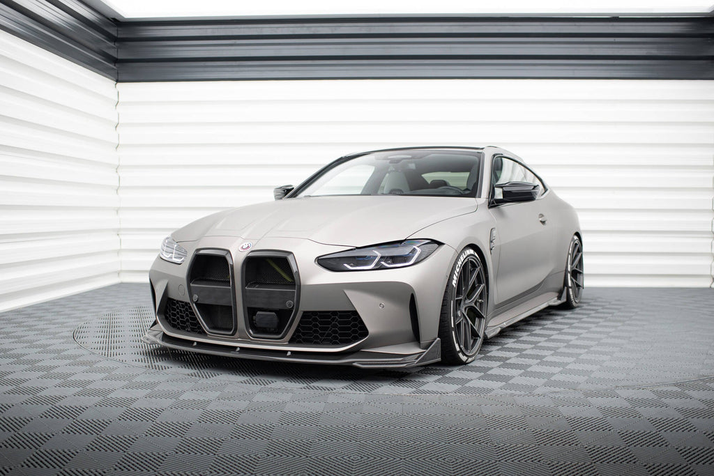 Maxton Design Prepreg Carbon Front Flaps para BMW M4 G82 / G82 Facelift - imagen 3