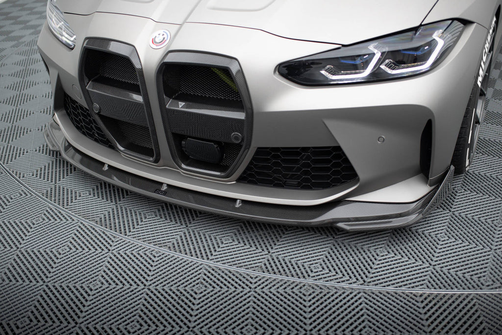 Maxton Design Prepreg Carbon Front Flaps para BMW M4 G82 / G82 Facelift - imagen 1