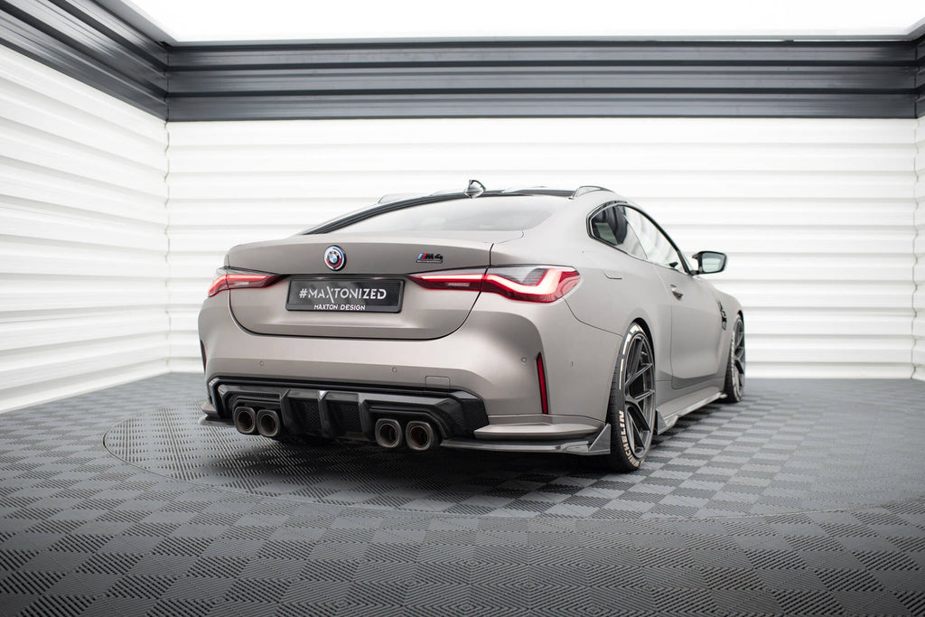 Maxton Design Prepreg Carbon Rear Flaps para BMW M4 G82 / G82 Facelift - imagen 2