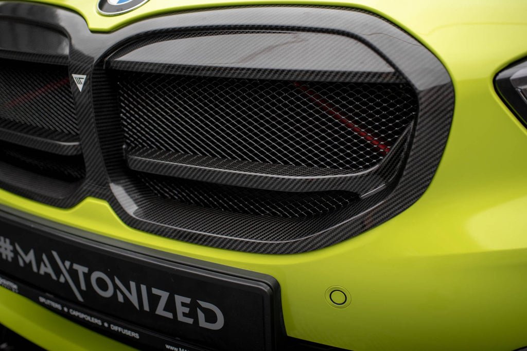 Maxton Design Prepreg Carbon Fiber Front Grill para BMW 1 M-Pack/ M135i / 128ti F40 - imagen 5