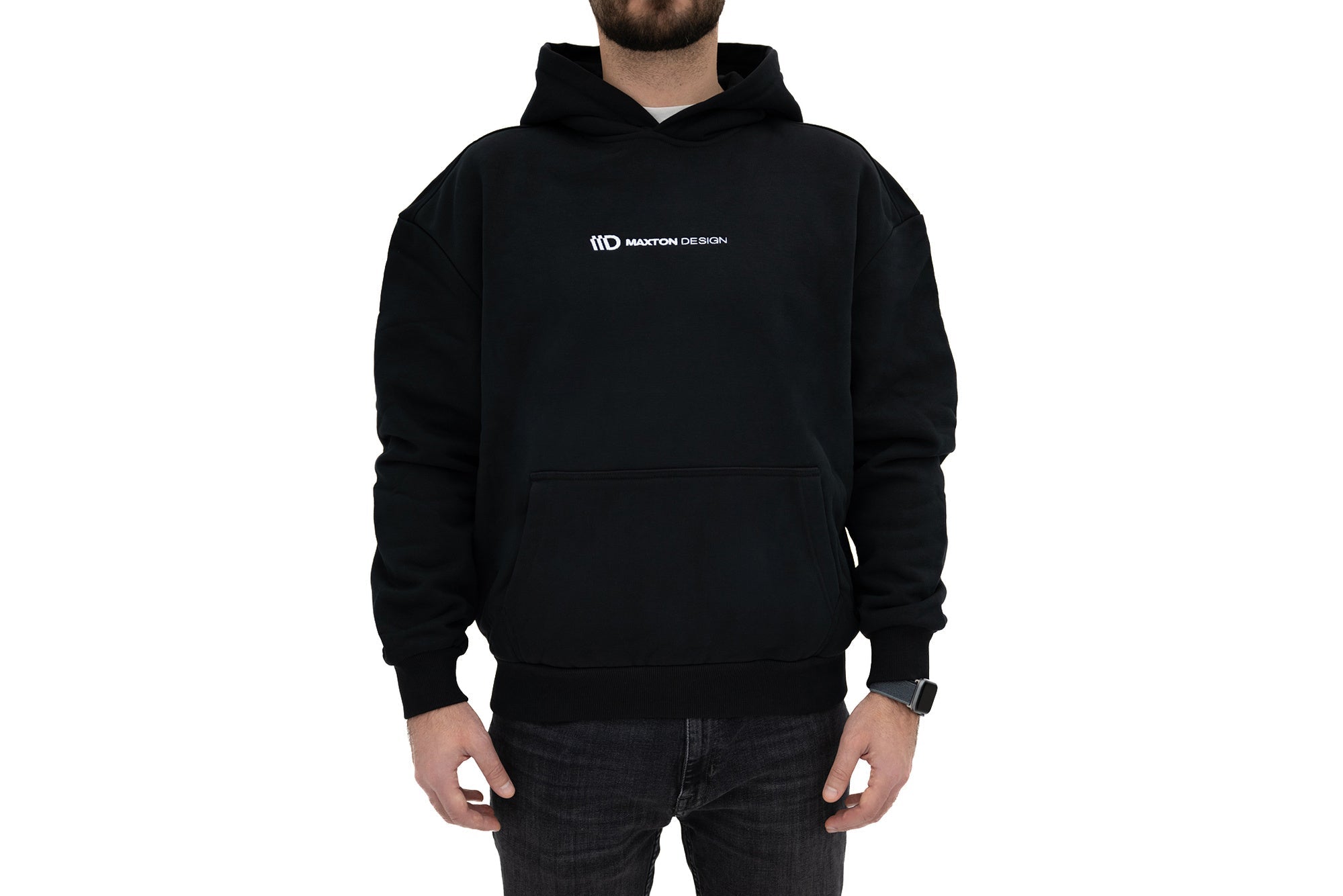 Maxton Design Black Hoodie Maxton Design - imagen 7