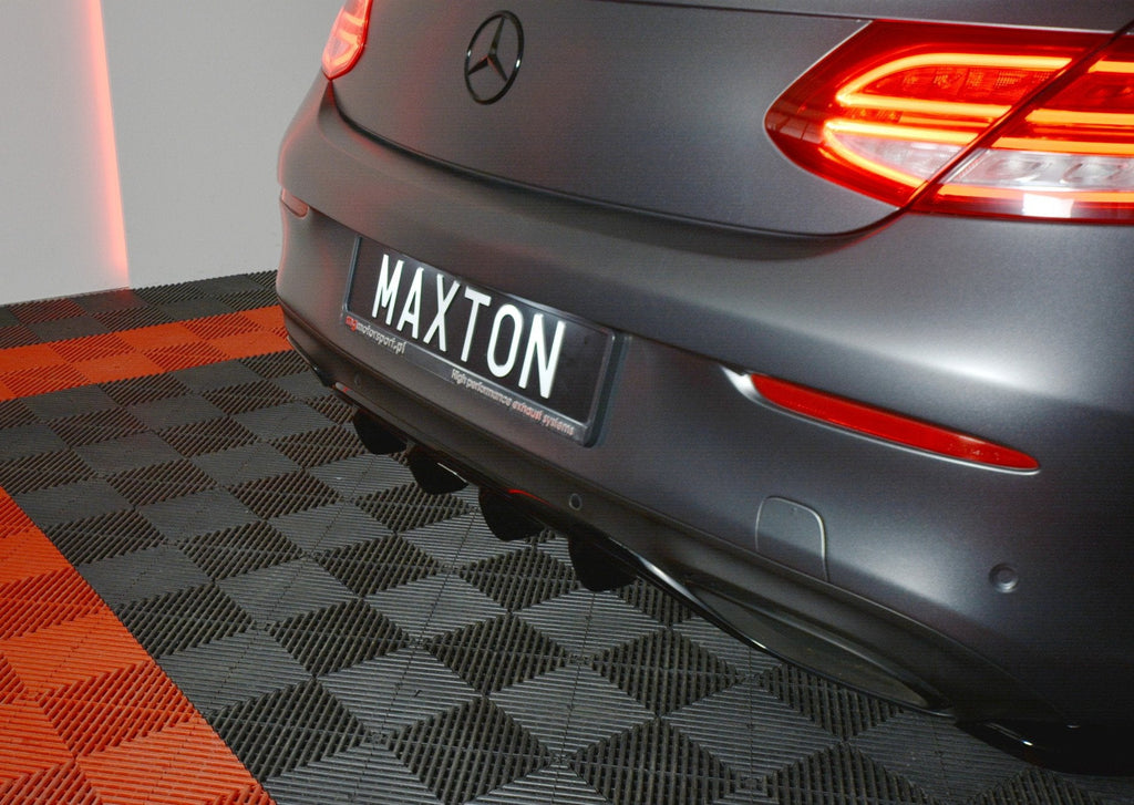 Maxton Design Difusor trasero para Mercedes- Benz C-CLASS W205 Coupe AMG-LINE - imagen 1