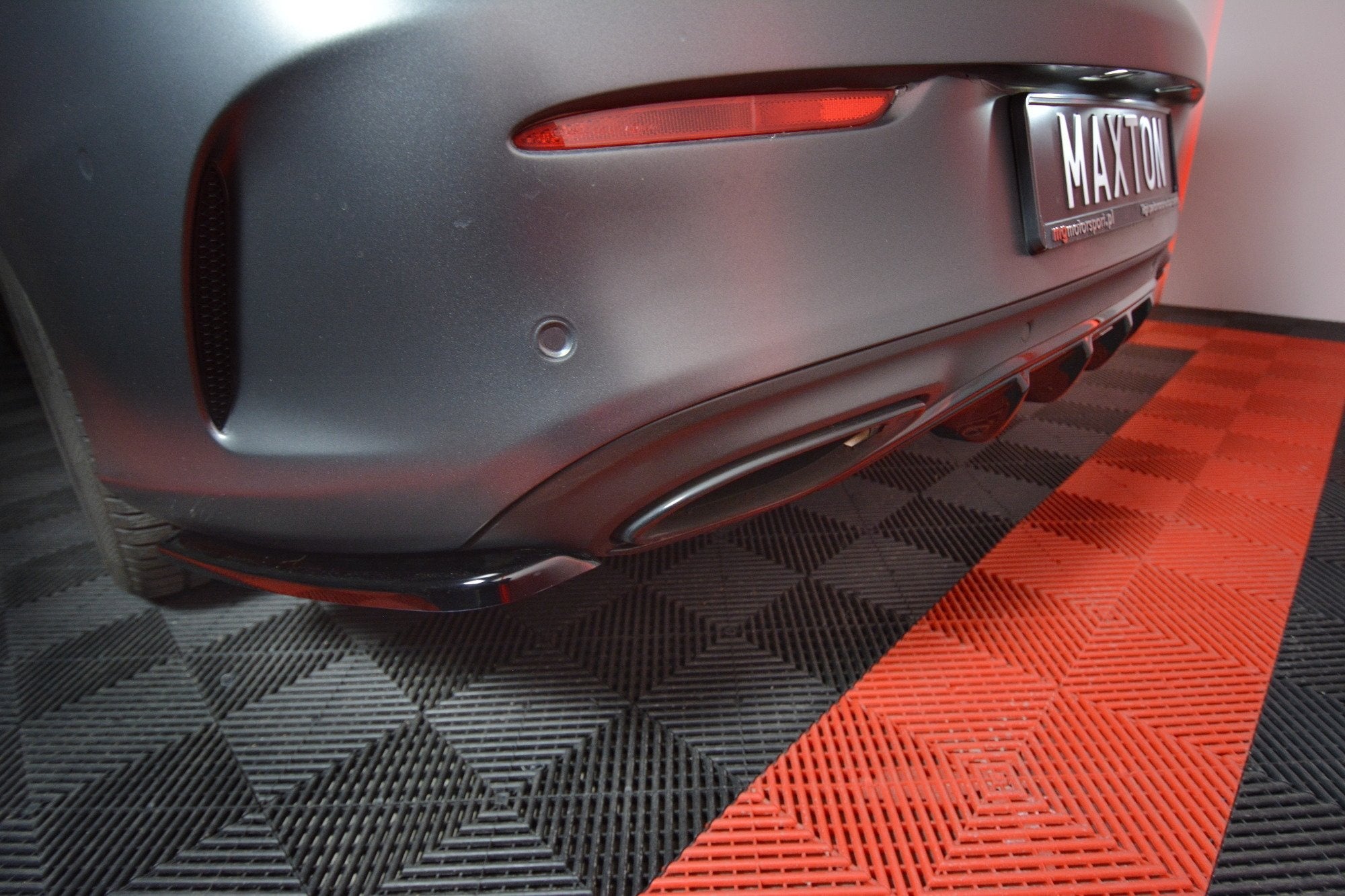 Maxton Design Difusor trasero para Mercedes- Benz C-CLASS W205 Coupe AMG-LINE - imagen 3
