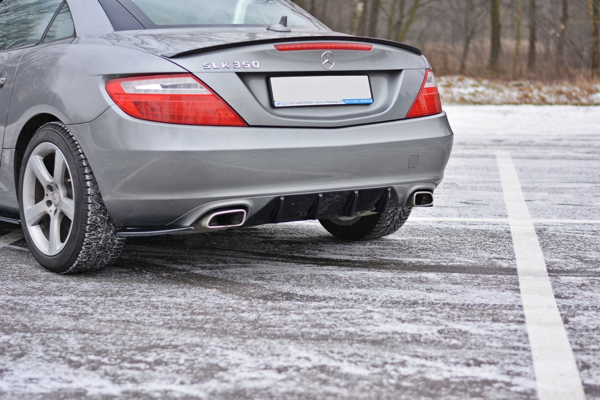 Maxton Design Difusor trasero para Mercedes-Benz SLK R172 - imagen 1