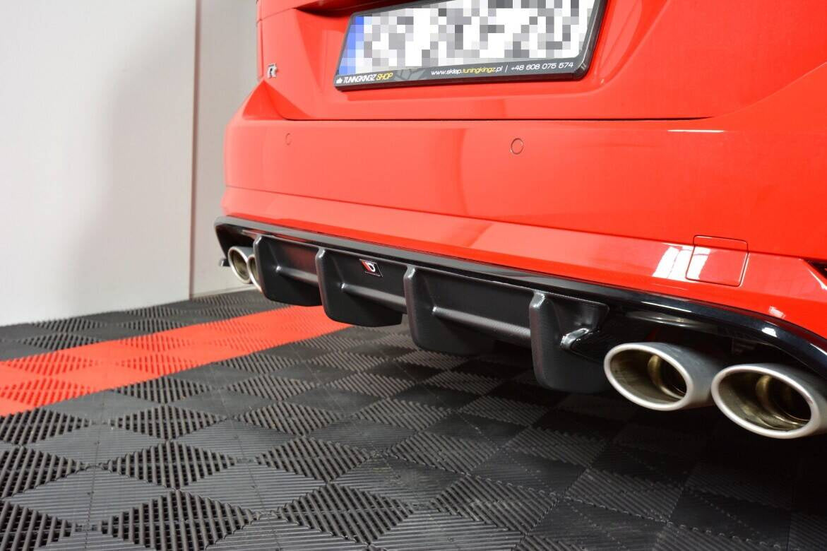Maxton Design Difusor trasero para Volkswagen Golf R Variant Mk7 Facelift - imagen 2