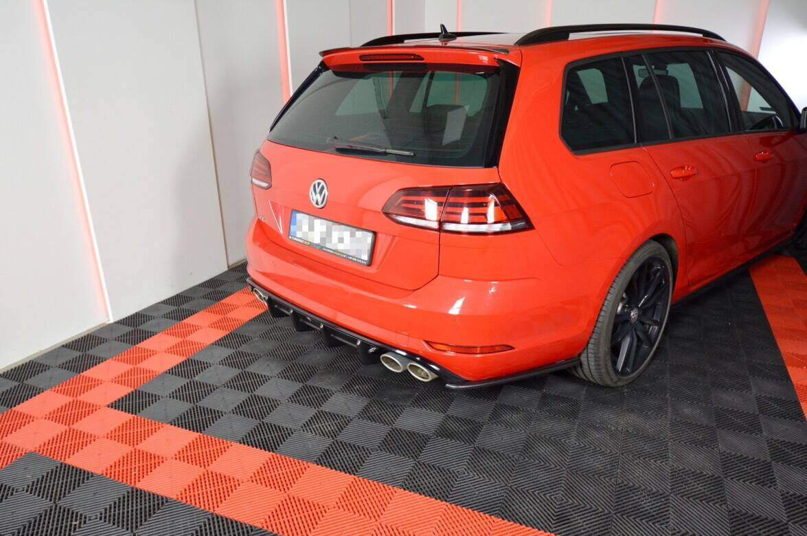 Maxton Design Difusor trasero para Volkswagen Golf R Variant Mk7 Facelift - imagen 3