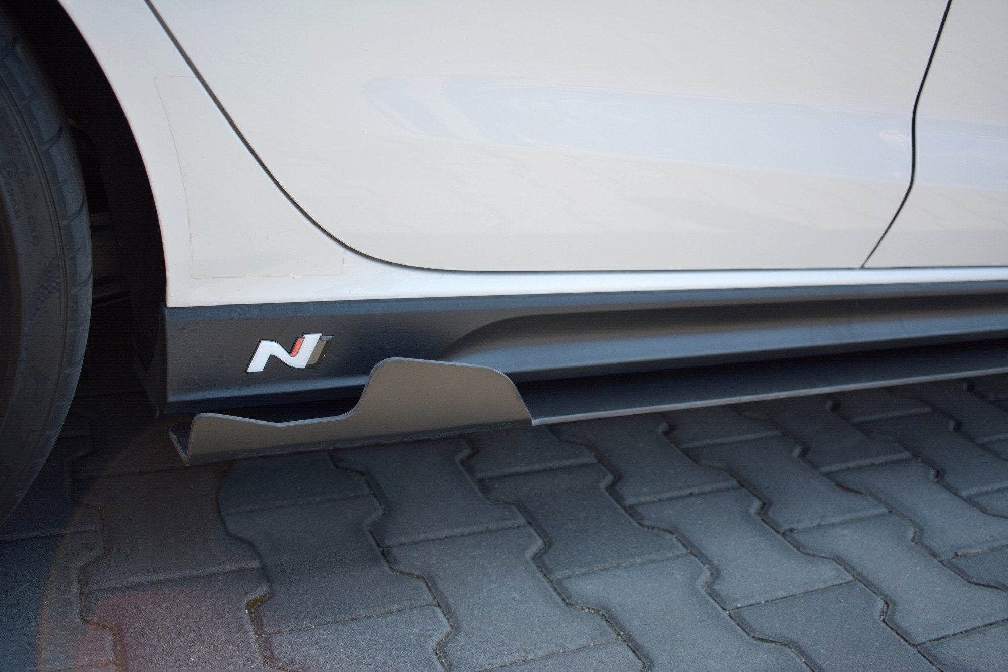 Maxton Design Racing Side Skirts Diffusers para Hyundai I30 Mk3 N - imagen 3