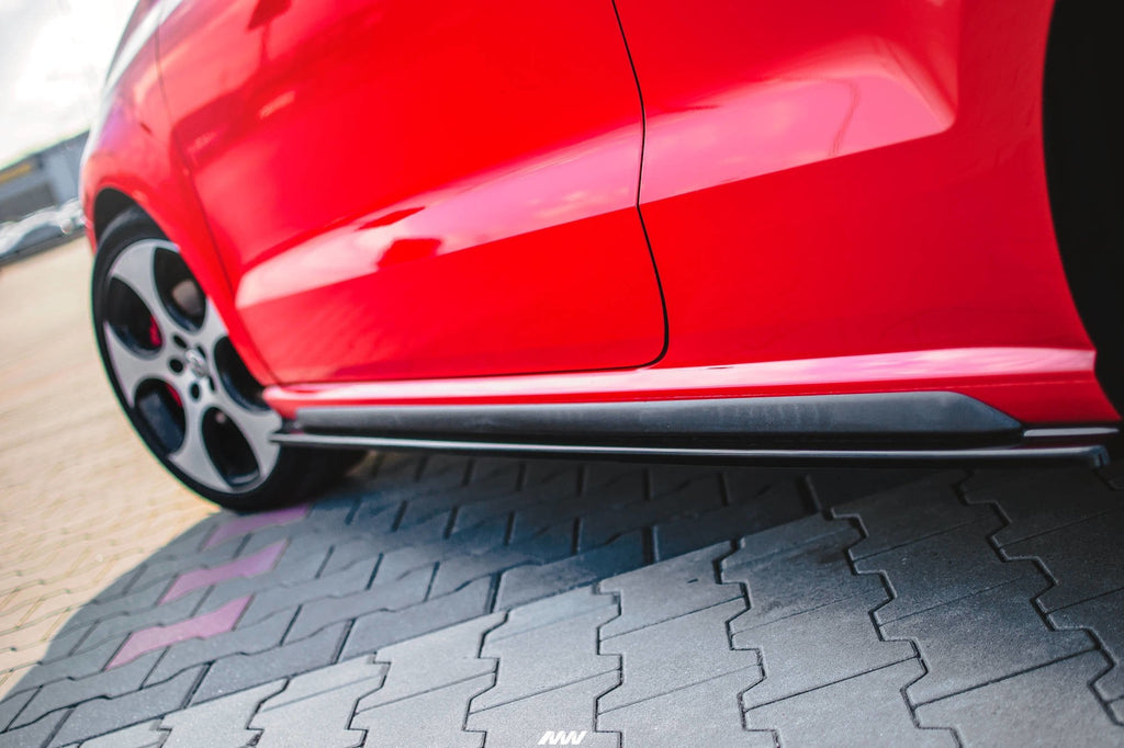 Maxton Design Difusores de taloneras laterales para Volkswagen Polo GTI Mk5 - imagen 2