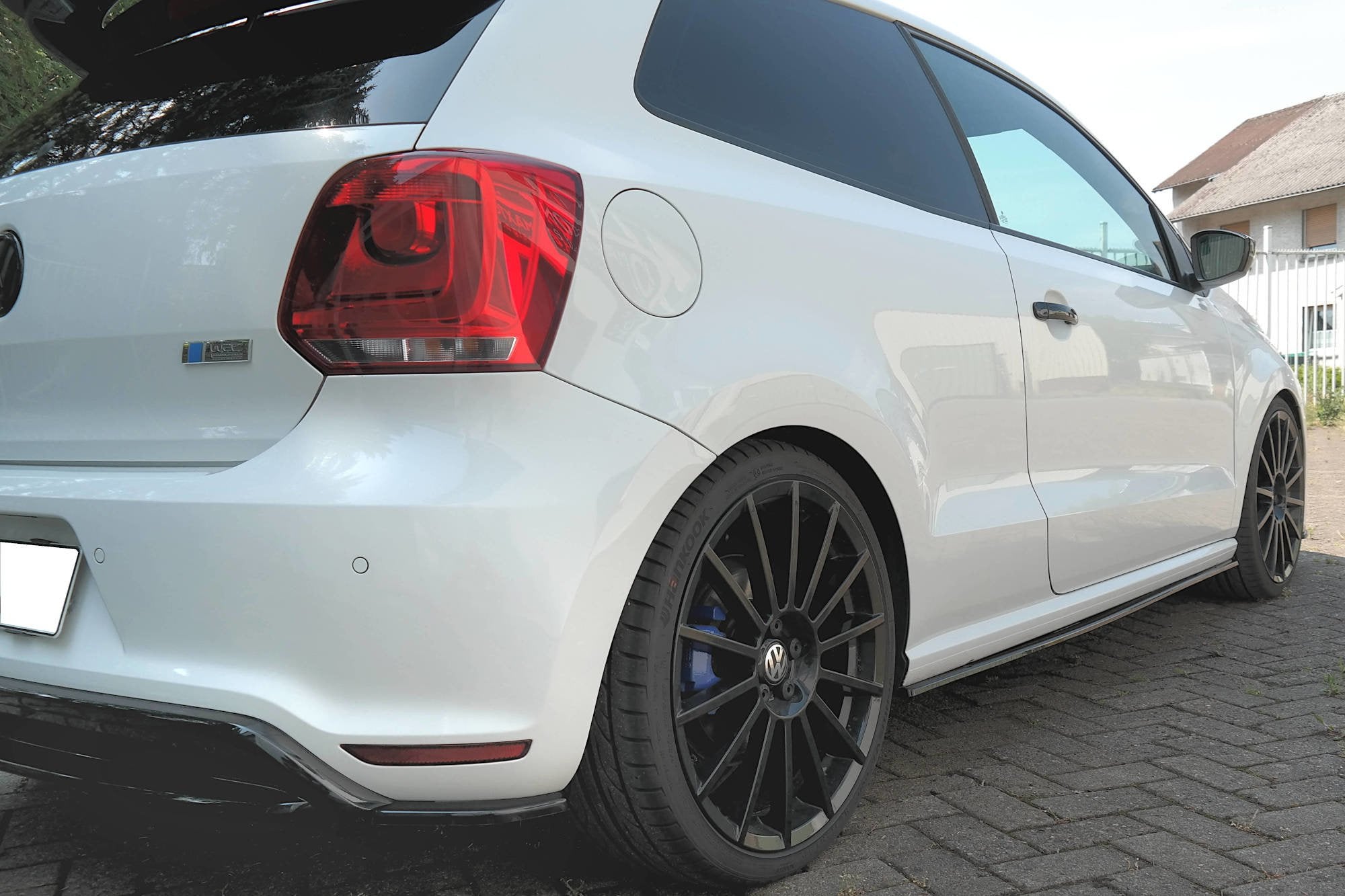 Maxton Design Difusores de taloneras laterales para Volkswagen Polo WRC Mk5 - imagen 2
