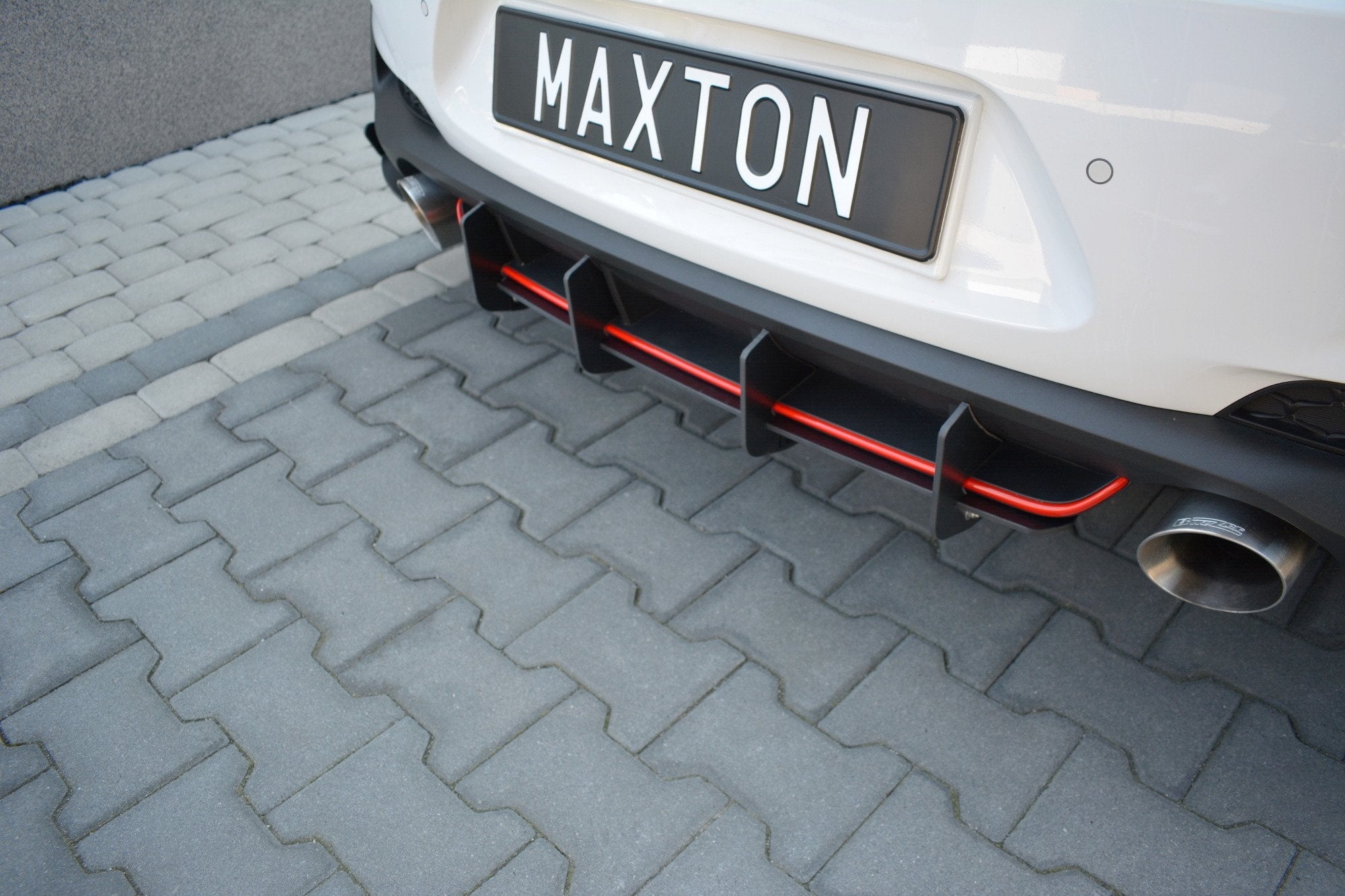 Maxton Design Difusor trasero para Hyundai I30 Mk3 N - imagen 4