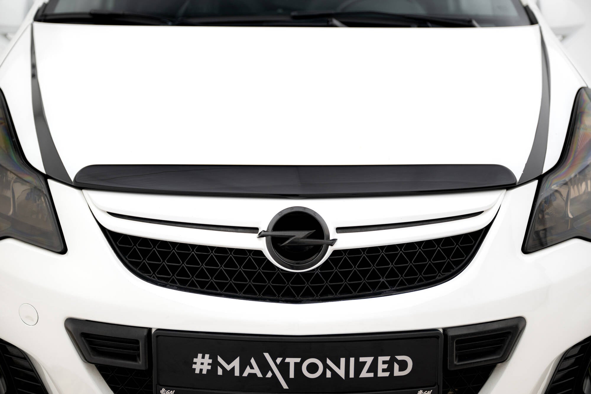Maxton Design Bonnet Add-On para Opel Corsa D OPC / VXR - imagen 1
