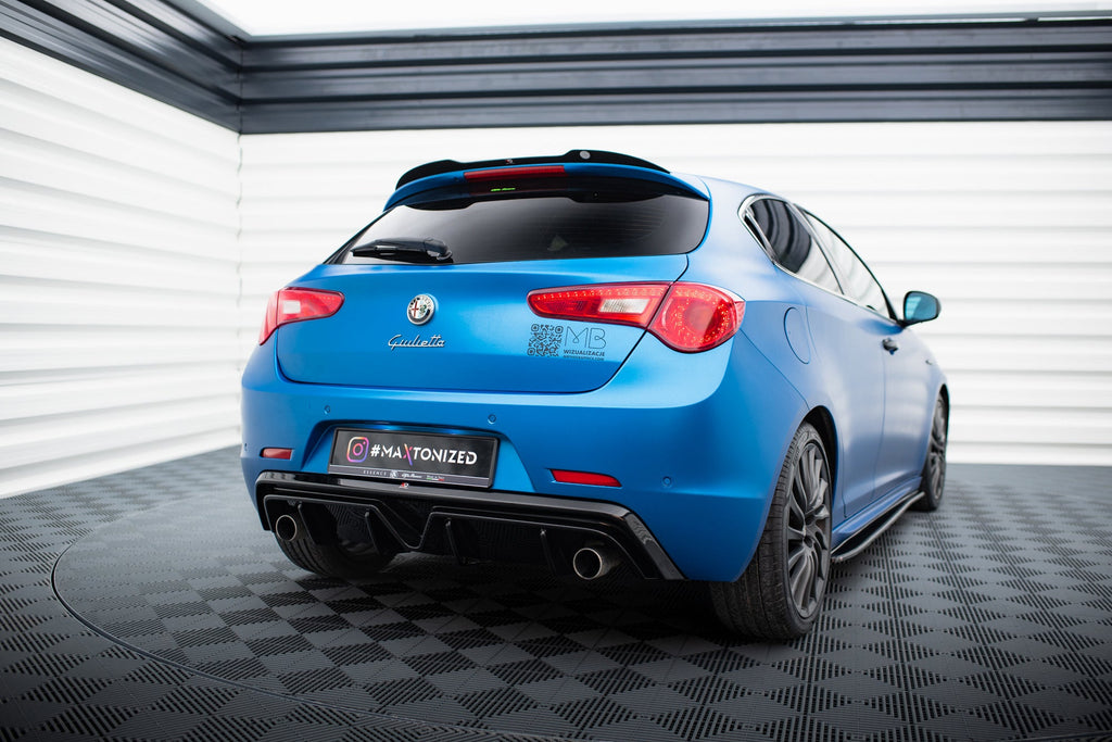 Maxton Design Difusor trasero para Alfa Romeo Giulietta (Exhaust On Both Sides Version) - imagen 2
