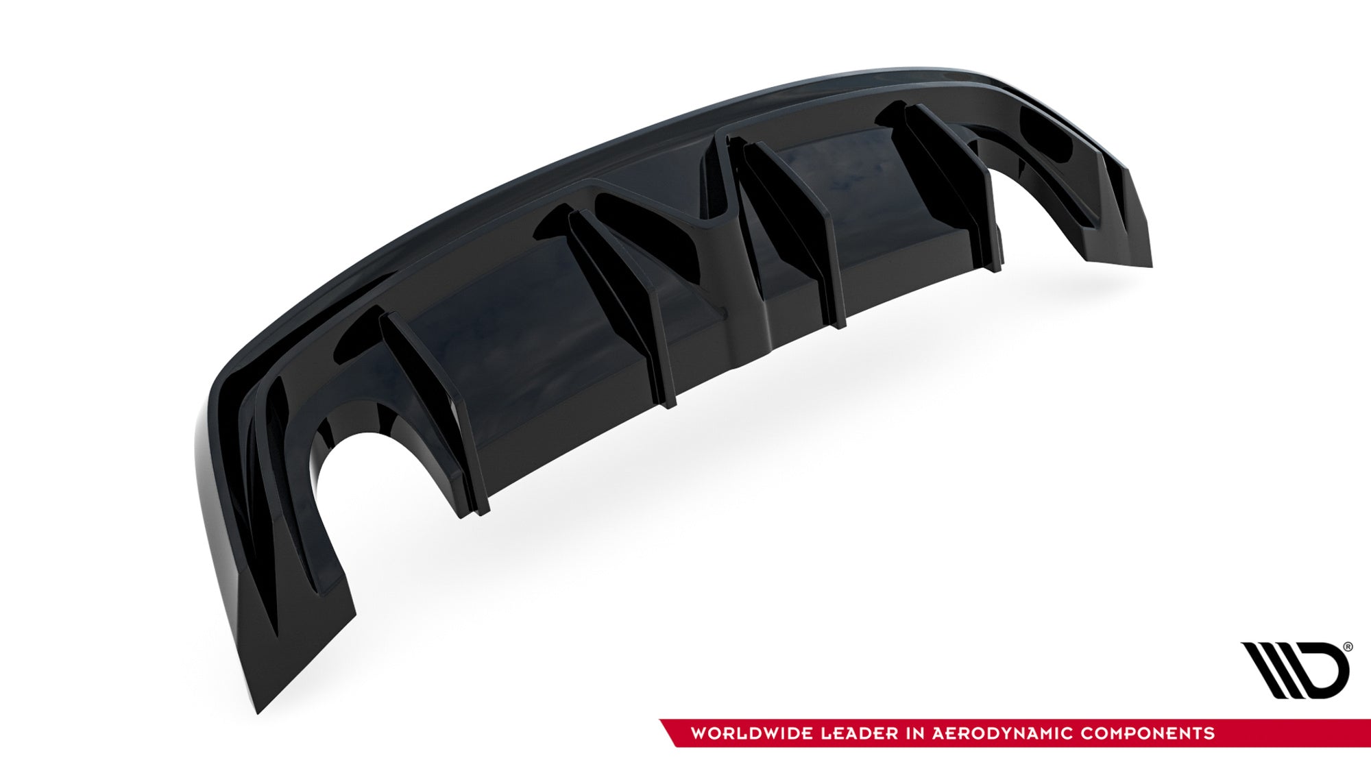 Maxton Design Difusor trasero para Alfa Romeo Giulietta (Exhaust On Both Sides Version) - imagen 5
