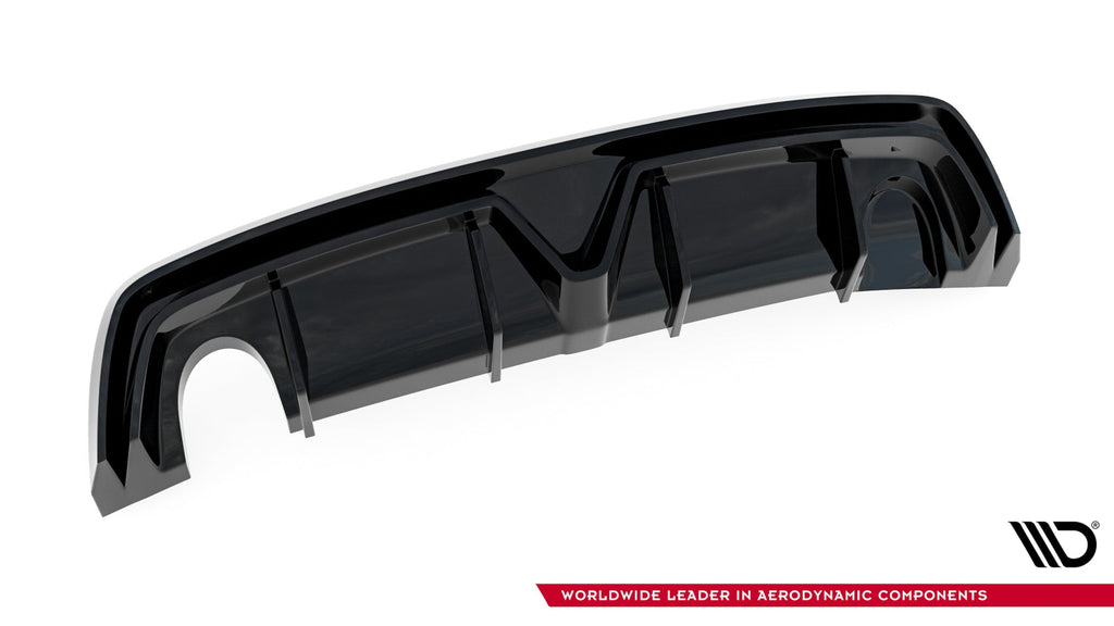 Maxton Design Difusor trasero para Alfa Romeo Giulietta (Single Exhaust Version) - imagen 4