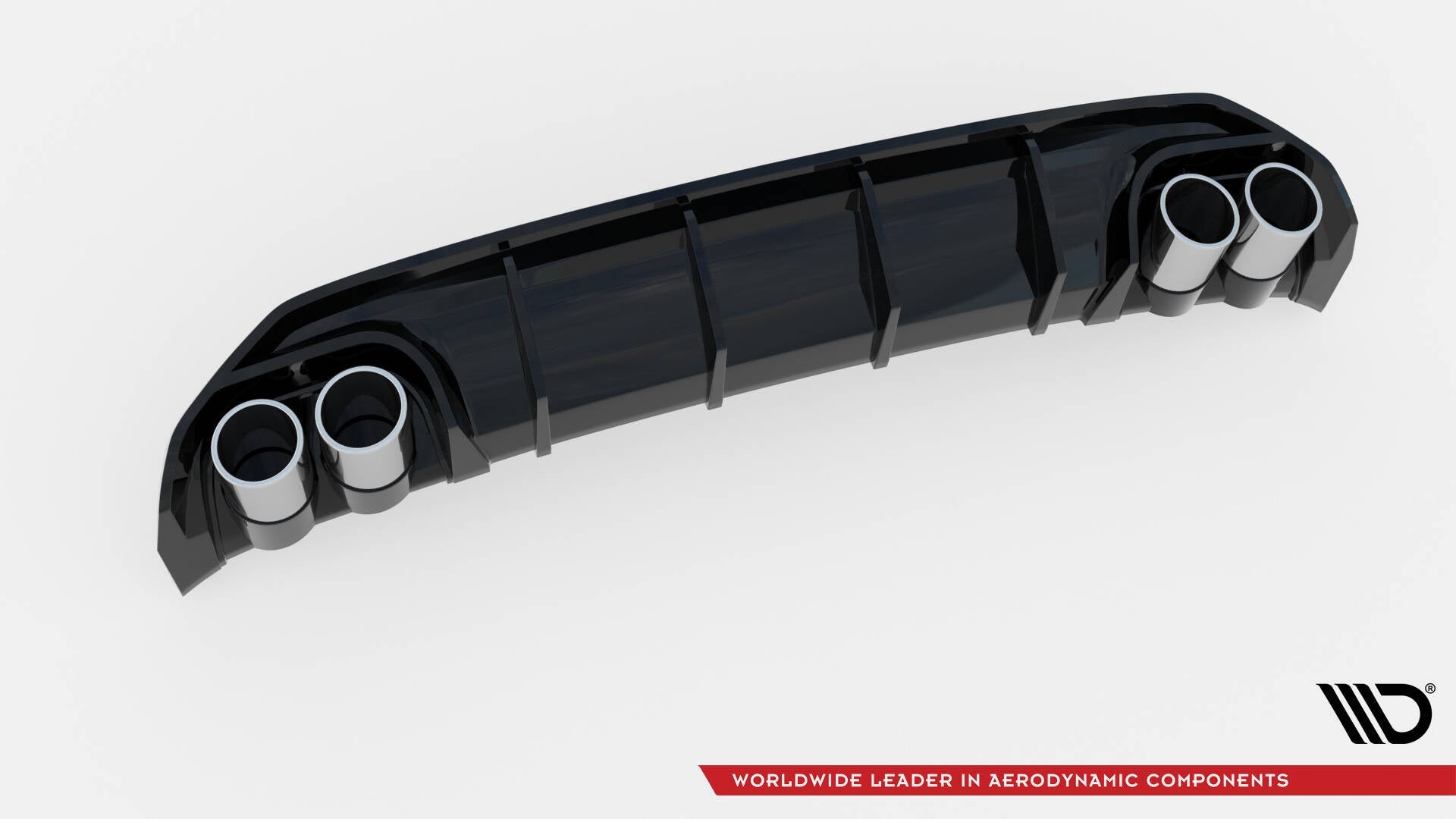 Maxton Design Difusor trasero + Exhaust Ends Imitation para Audi A3 S-Line Sedan 8Y - imagen 5