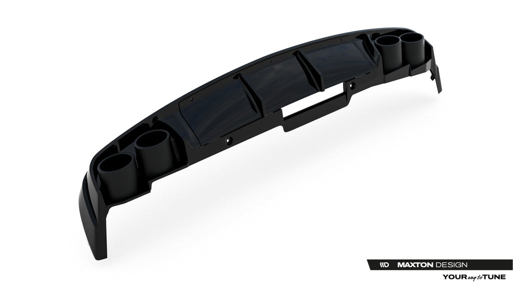 Maxton Design Difusor trasero + Exhaust Ends Imitation para Audi A6 Sedan / Avant C8 / C8 Facelift - imagen 5
