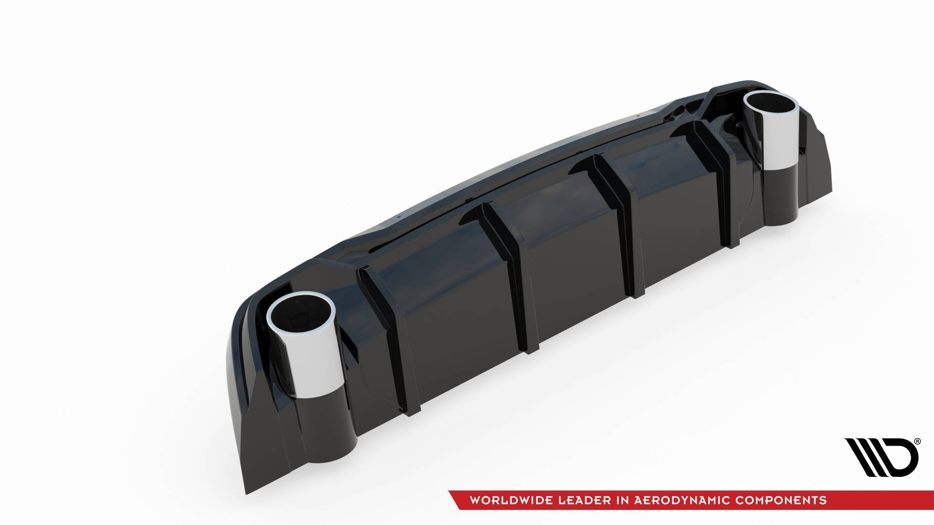 Maxton Design Difusor trasero + Exhaust Ends Imitation para Peugeot 308 GT Mk2 Facelift - imagen 6