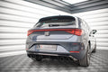 Maxton Design Difusor trasero + Exhaust Ends Imitation para Seat Leon FR Hatchback Mk4 - imagen 1