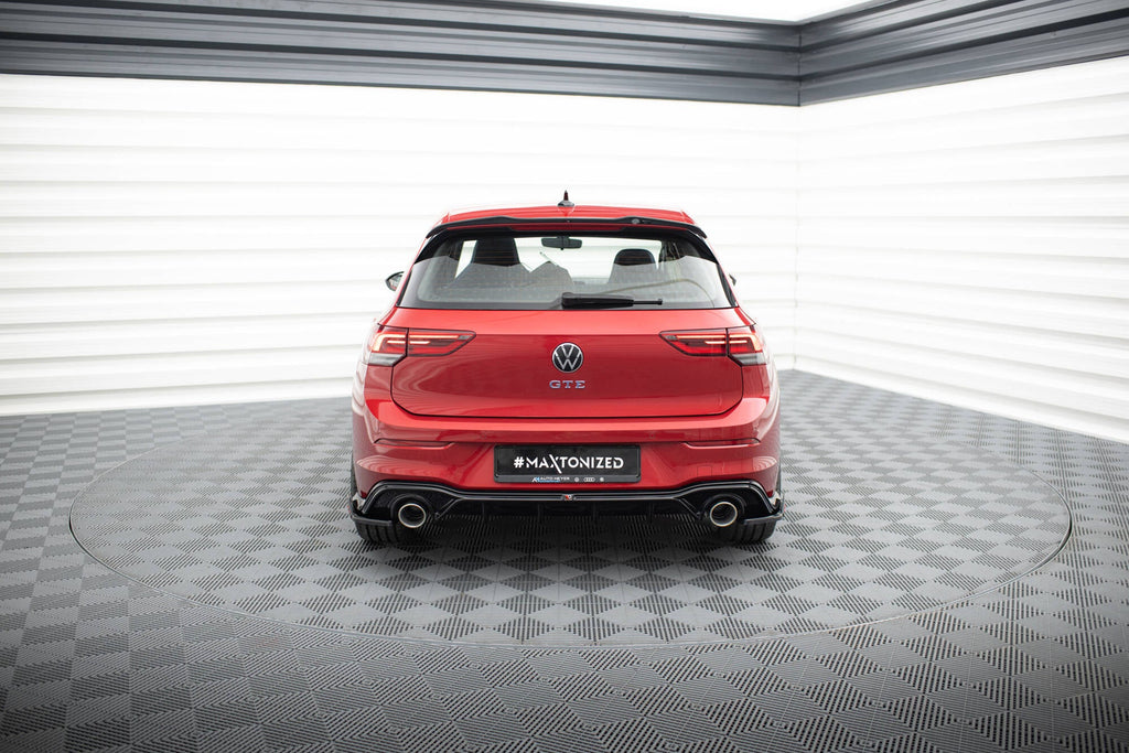 Maxton Design Difusor trasero + Exhaust Ends Imitation para Volkswagen Golf GTE / R-Line Mk8 / Mk8 Facelift - imagen 1