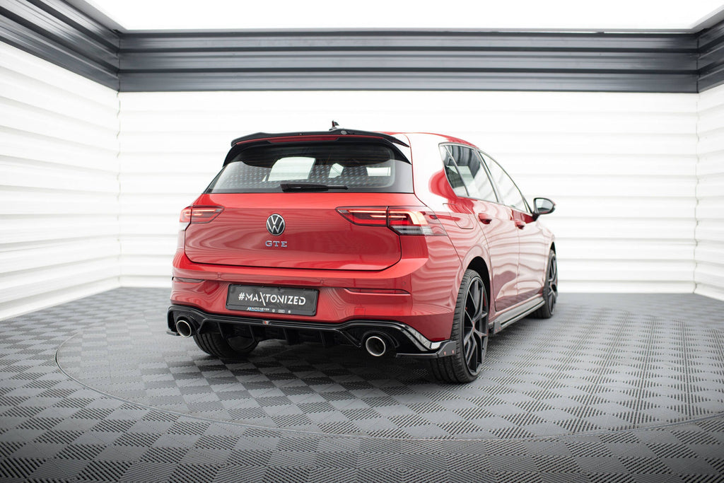 Maxton Design Difusor trasero + Exhaust Ends Imitation para Volkswagen Golf GTE / R-Line Mk8 / Mk8 Facelift - imagen 2