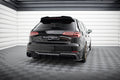 Maxton Design Difusor trasero para Audi A3 S-Line Sportback 8V Facelift (Version with dual Exhausts on one side) - imagen 1