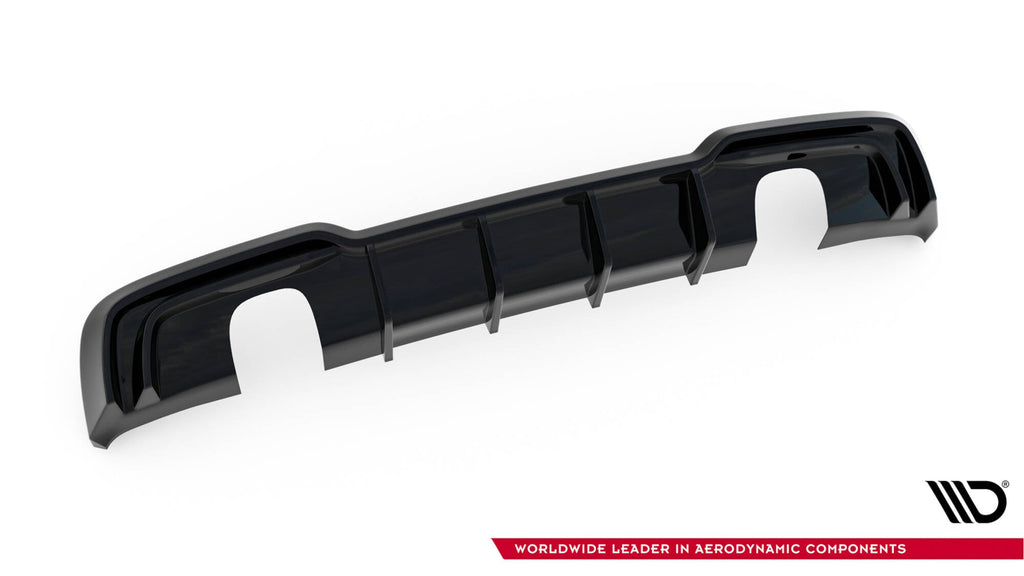 Maxton Design Difusor trasero para Audi A3 S-Line Sportback 8V Facelift (Version with single Exhausts on both sides) - imagen 3
