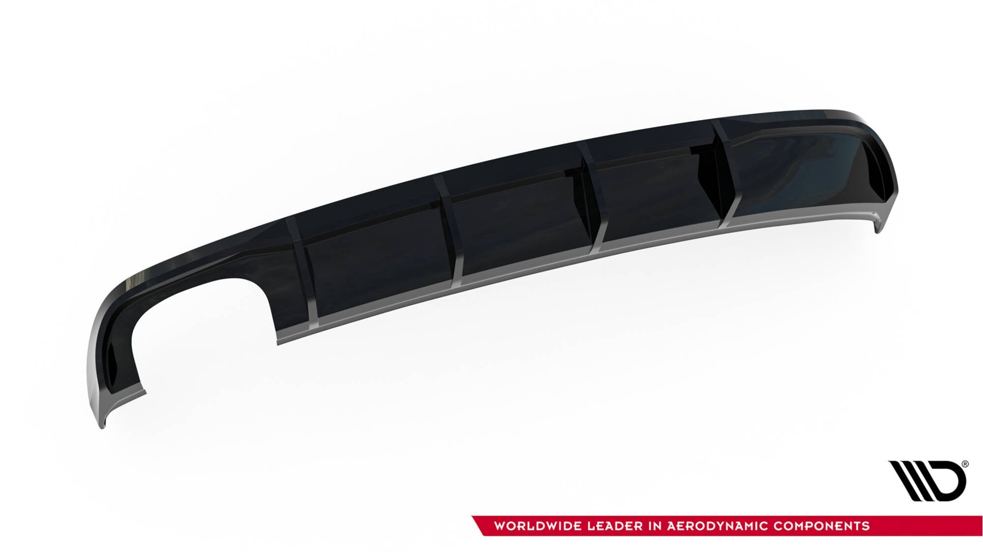 Maxton Design Difusor trasero para Audi A3 Sedan 8V Facelift (Version with dual Exhaust tips on one side) - imagen 4