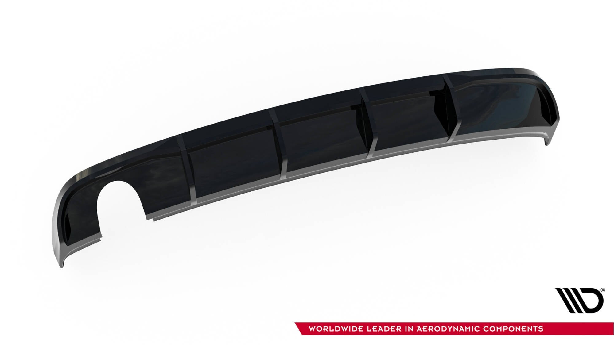 Maxton Design Difusor trasero para Audi A3 Sedan 8V Facelift (Version with single Exhaust tips on one side) - imagen 4
