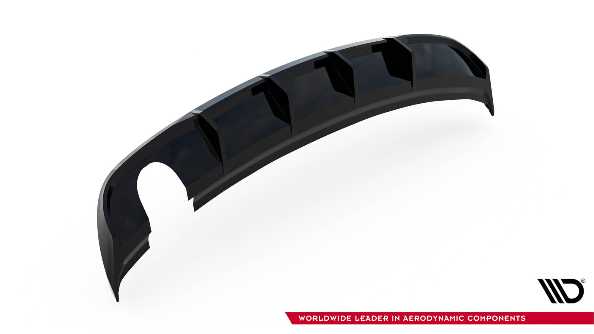 Maxton Design Difusor trasero para Audi A3 Sedan 8V Facelift (Version with single Exhaust tips on one side) - imagen 5