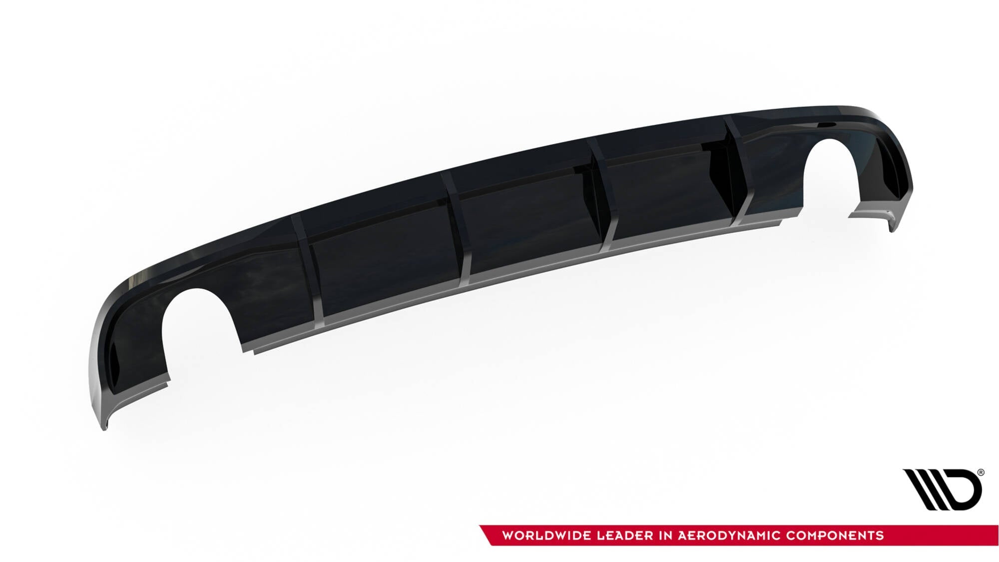 Maxton Design Difusor trasero para Audi A3 Sedan 8V Facelift (Version with single Exhaust tips on both sides) - imagen 6