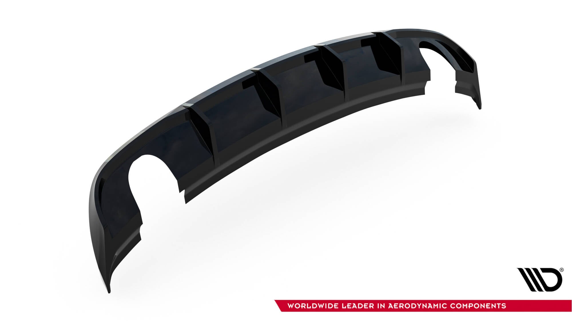 Maxton Design Difusor trasero para Audi A3 Sedan 8V Facelift (Version with single Exhaust tips on both sides) - imagen 7