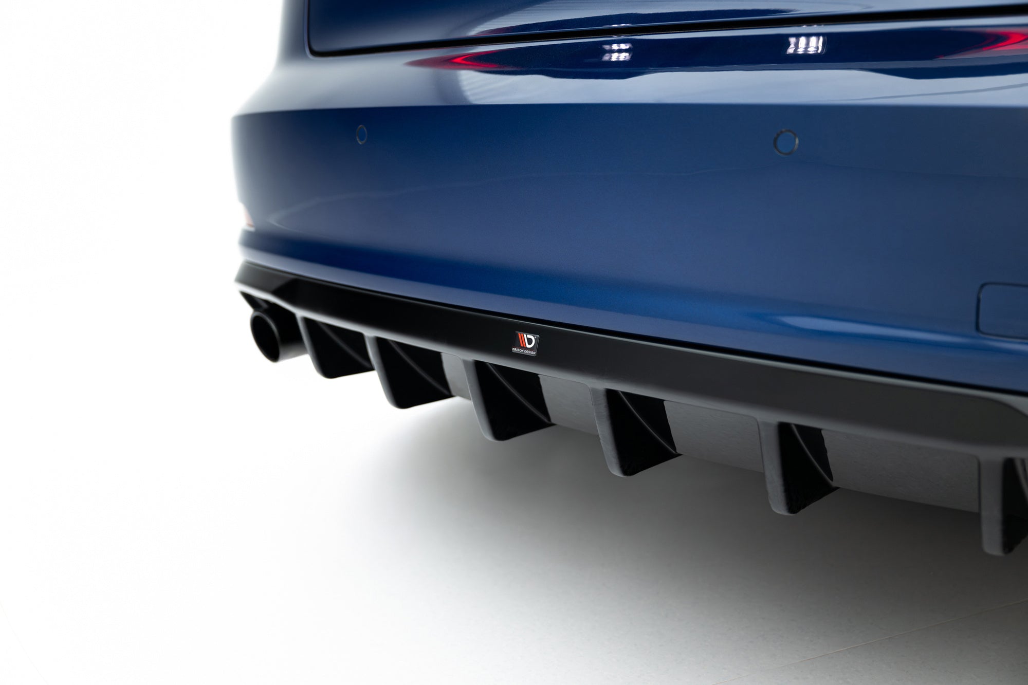 Maxton Design Difusor trasero para Audi A3 Sedan 8V (Version with single Exhaust tips on one side) - imagen 4