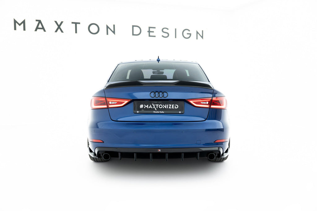 Maxton Design Difusor trasero para Audi A3 Sedan 8V (Version with single Exhaust tips on both sides) - imagen 3
