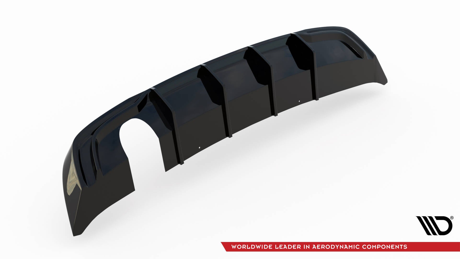 Maxton Design Difusor trasero para Audi A3 Sportback 8V Facelift (Version with one Exhaust tip on single side) - imagen 3