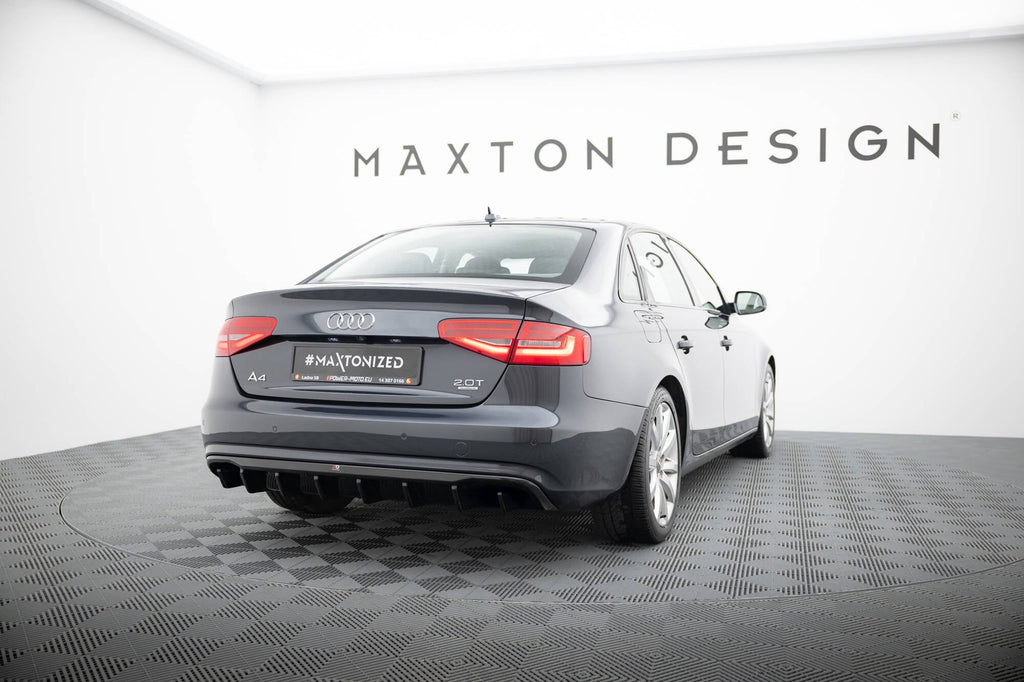 Maxton Design Difusor trasero para Audi A4 Avant / Sedan B8 Facelift (Version without Exhausts) - imagen 2