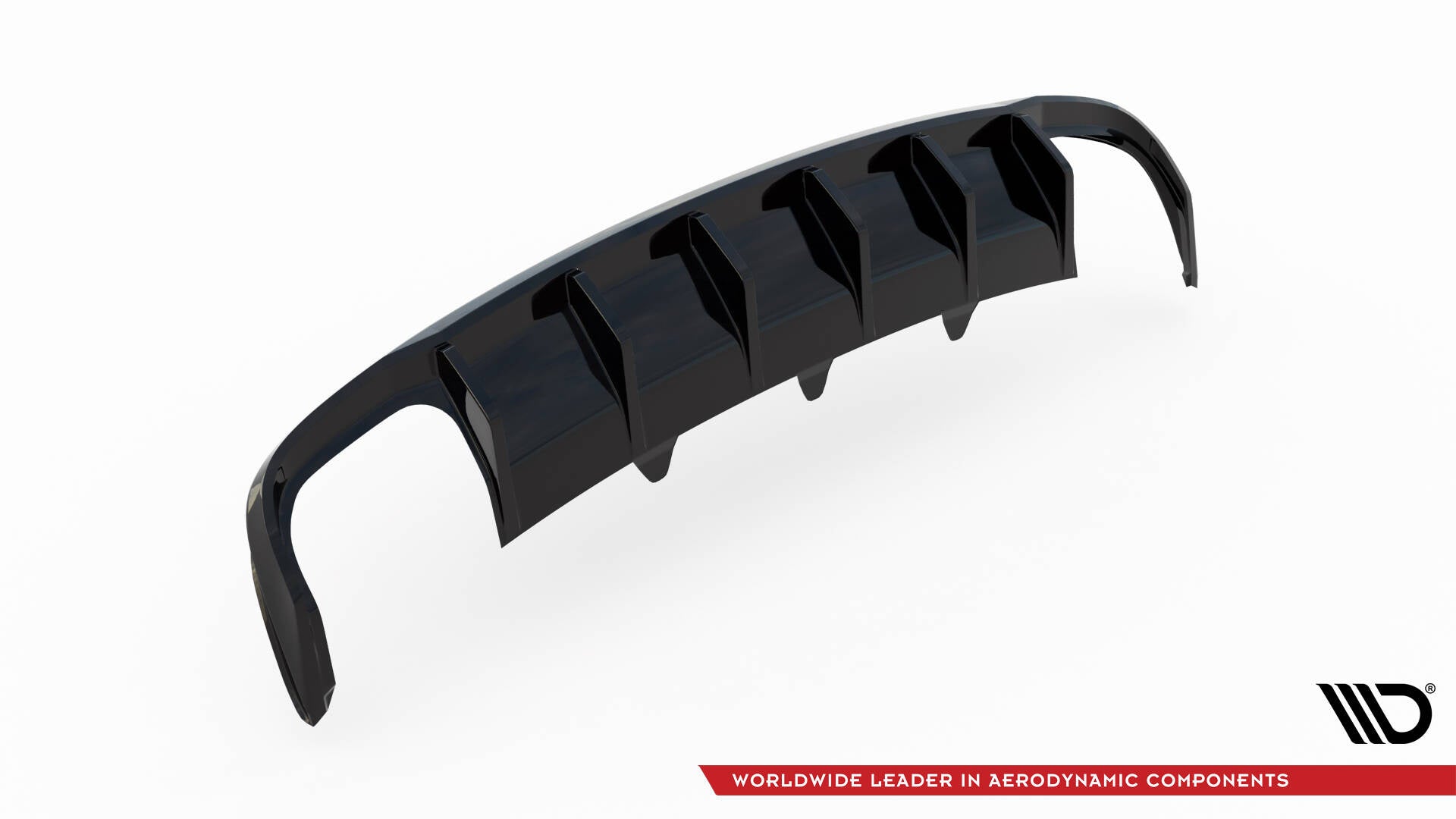 Maxton Design Difusor trasero para Audi A4 B8 Facelift (Version with dual Exhausts on both sides) - imagen 4