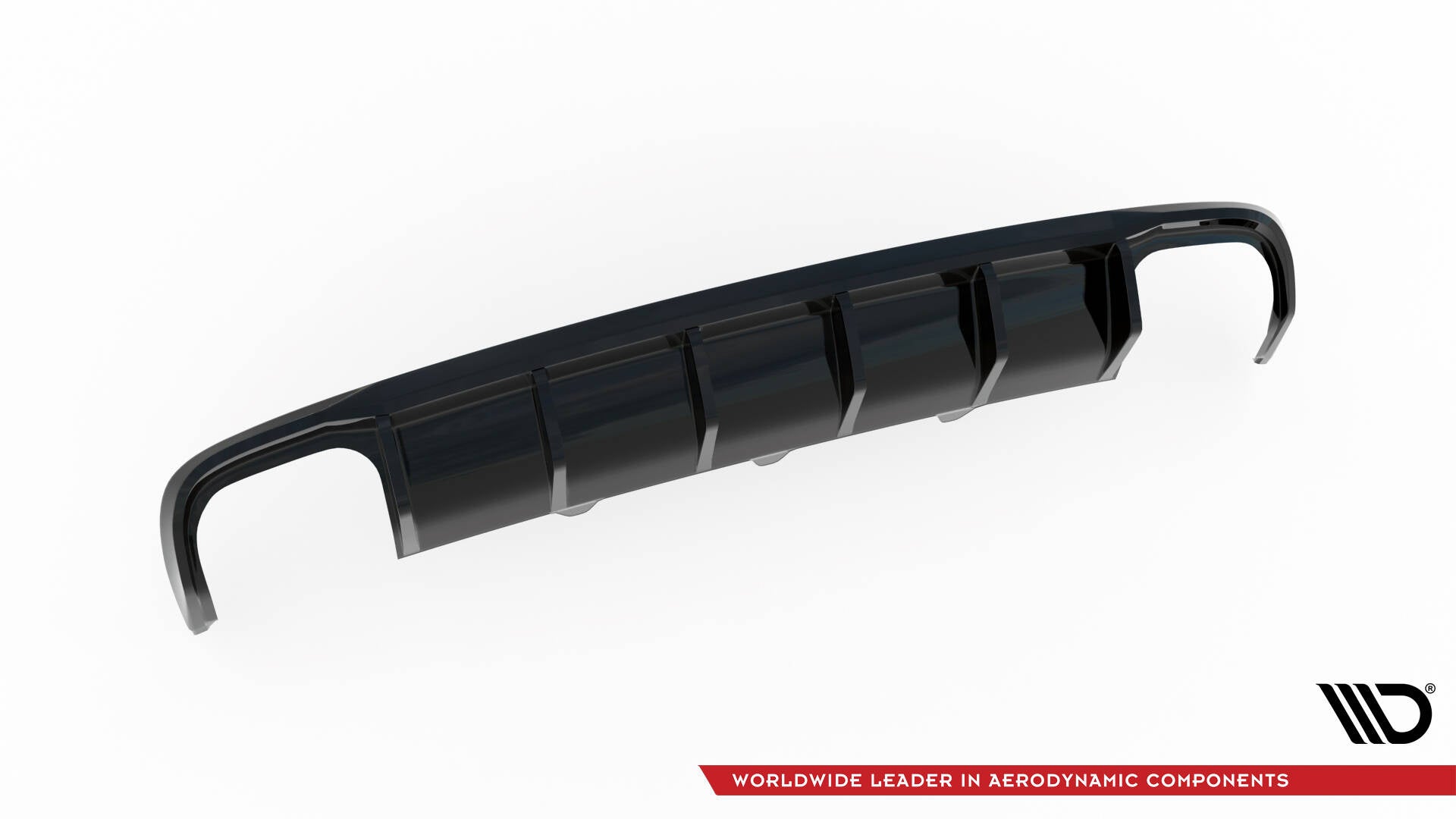 Maxton Design Difusor trasero para Audi A4 B8 Facelift (Version with dual Exhausts on both sides) - imagen 5