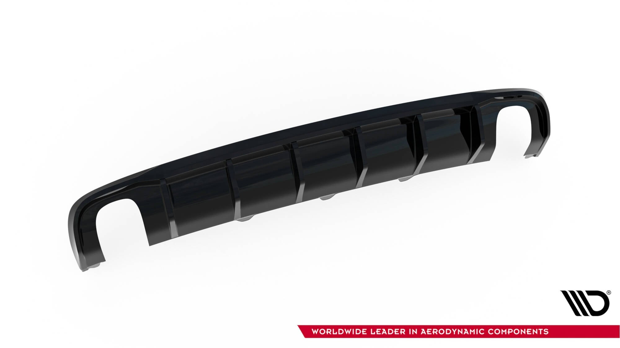 Maxton Design Difusor trasero para Audi A4 B8 Facelift (Version with single Exhausts on both sides) - imagen 3