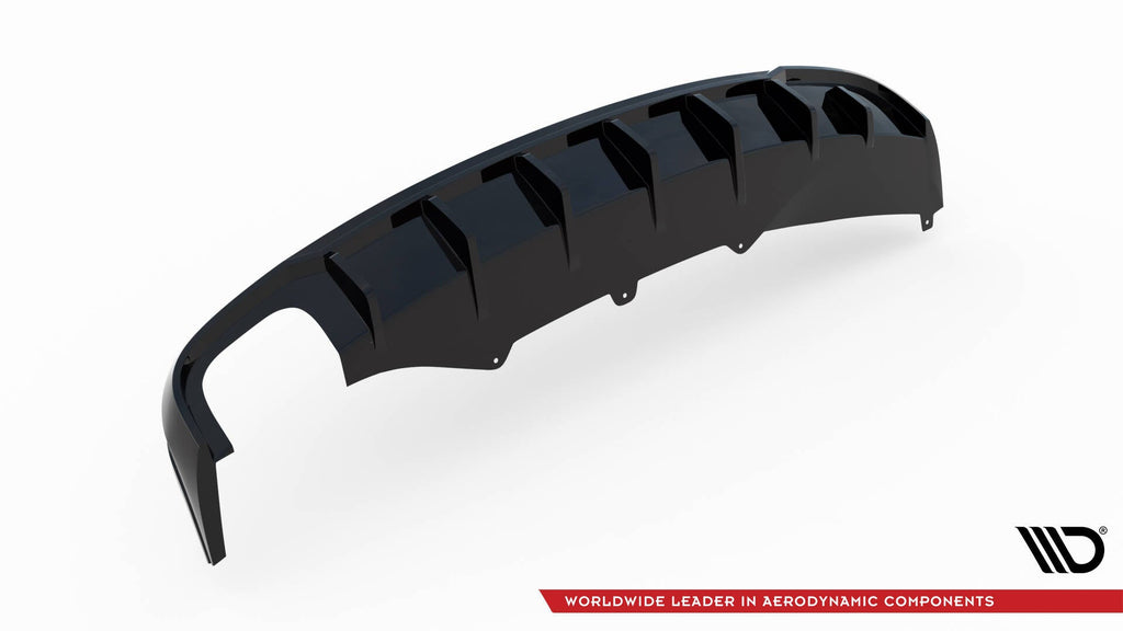 Maxton Design Difusor trasero para Audi A4 B8 (Single side dual Exhaust version) - imagen 5