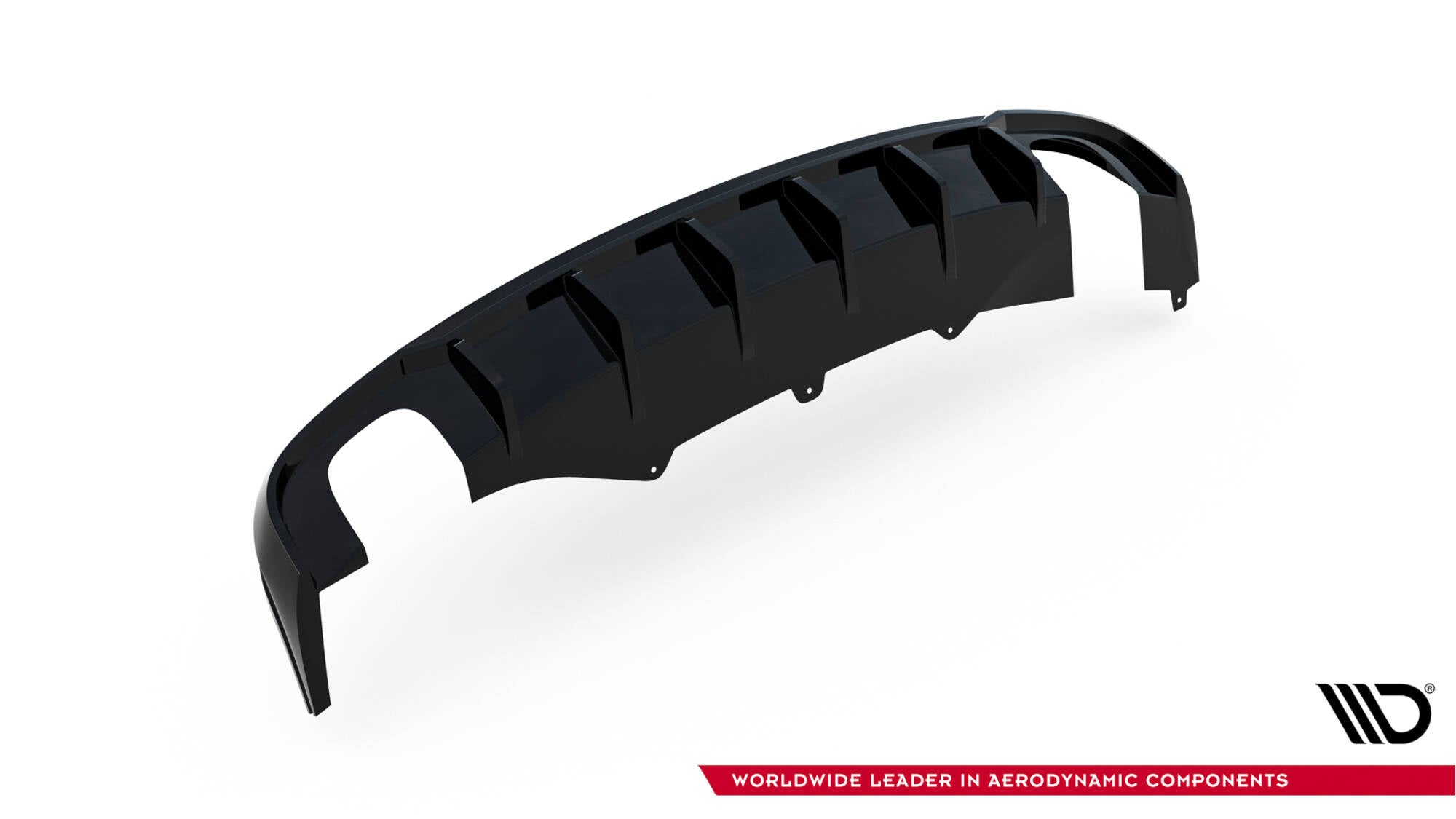 Maxton Design Difusor trasero para Audi A4 B8 (Version with single Exhausts on two sides) - imagen 4