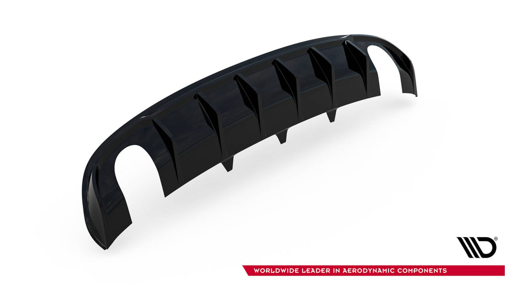 Maxton Design Difusor trasero para Audi A4 S-Line Sedan / Avant B8 (Version with single Exhaust tips on both sides) - imagen 4