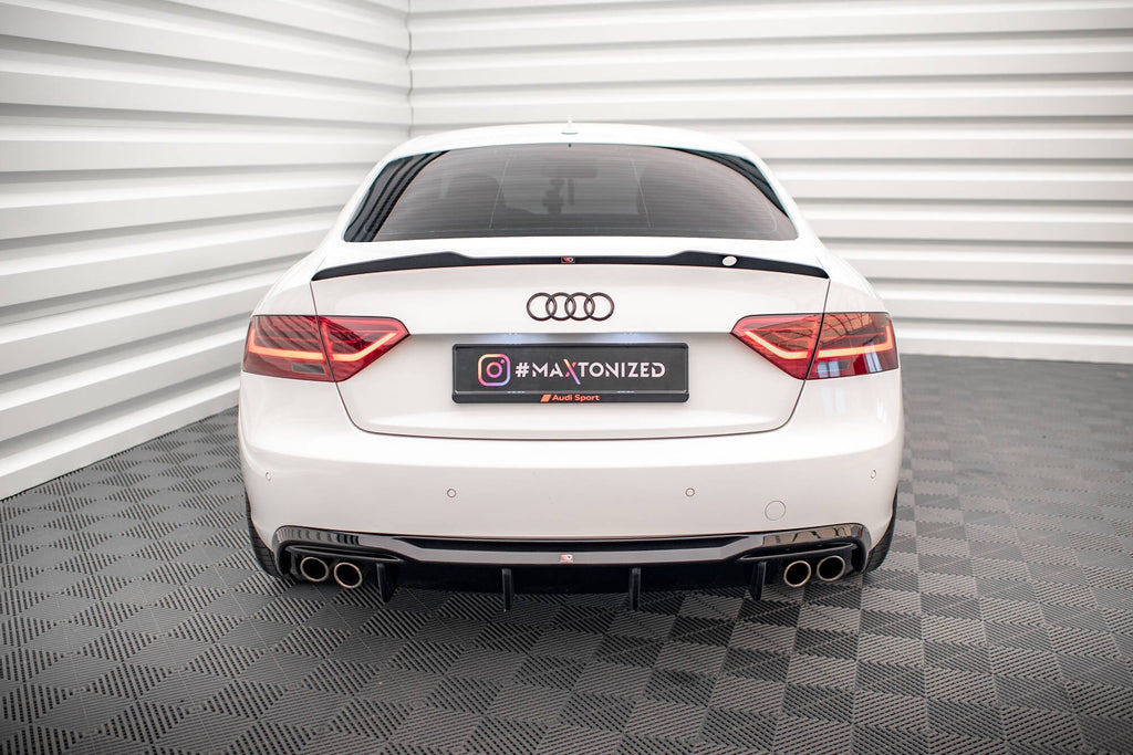 Maxton Design Difusor trasero para Audi A5 Coupe 8T Facelift (Version with dual Exhausts on both sides) - imagen 1