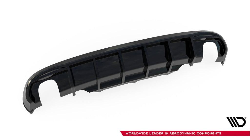 Maxton Design Difusor trasero para Audi A5 Coupe / Cabrio S-Line 8T (Version with single Exhausts on both sides) - imagen 5