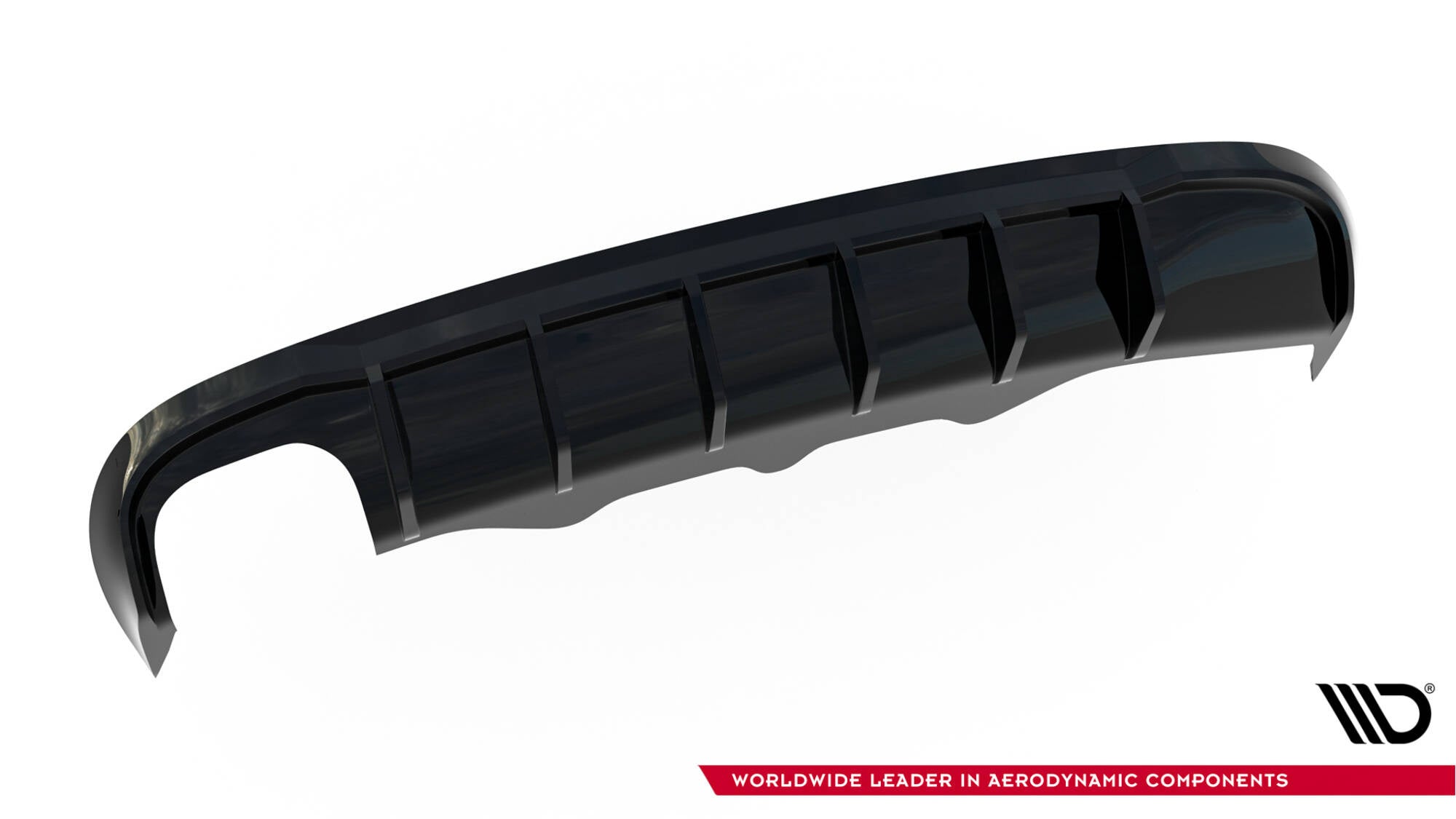 Maxton Design Difusor trasero para Audi A5 S-Line Sportback 8T (Version with dual Exhaust tips on one side) - imagen 2