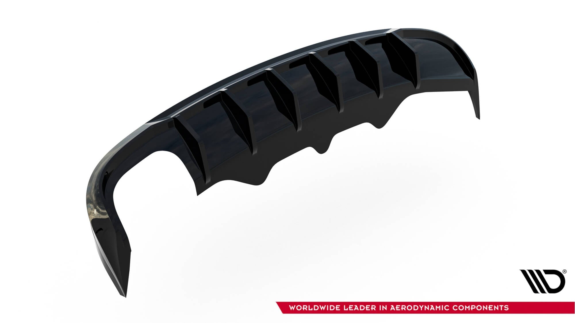 Maxton Design Difusor trasero para Audi A5 S-Line Sportback 8T (Version with dual Exhaust tips on one side) - imagen 3