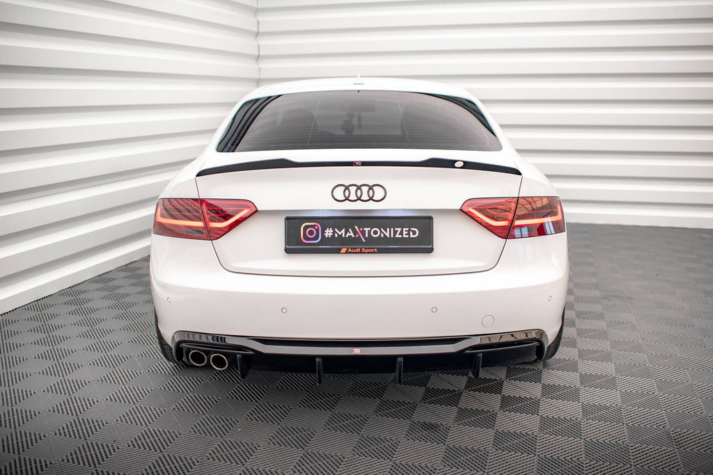 Maxton Design Difusor trasero para Audi A5 Sportback 8T Facelift (Version with dual Exhausts on one side) - imagen 1