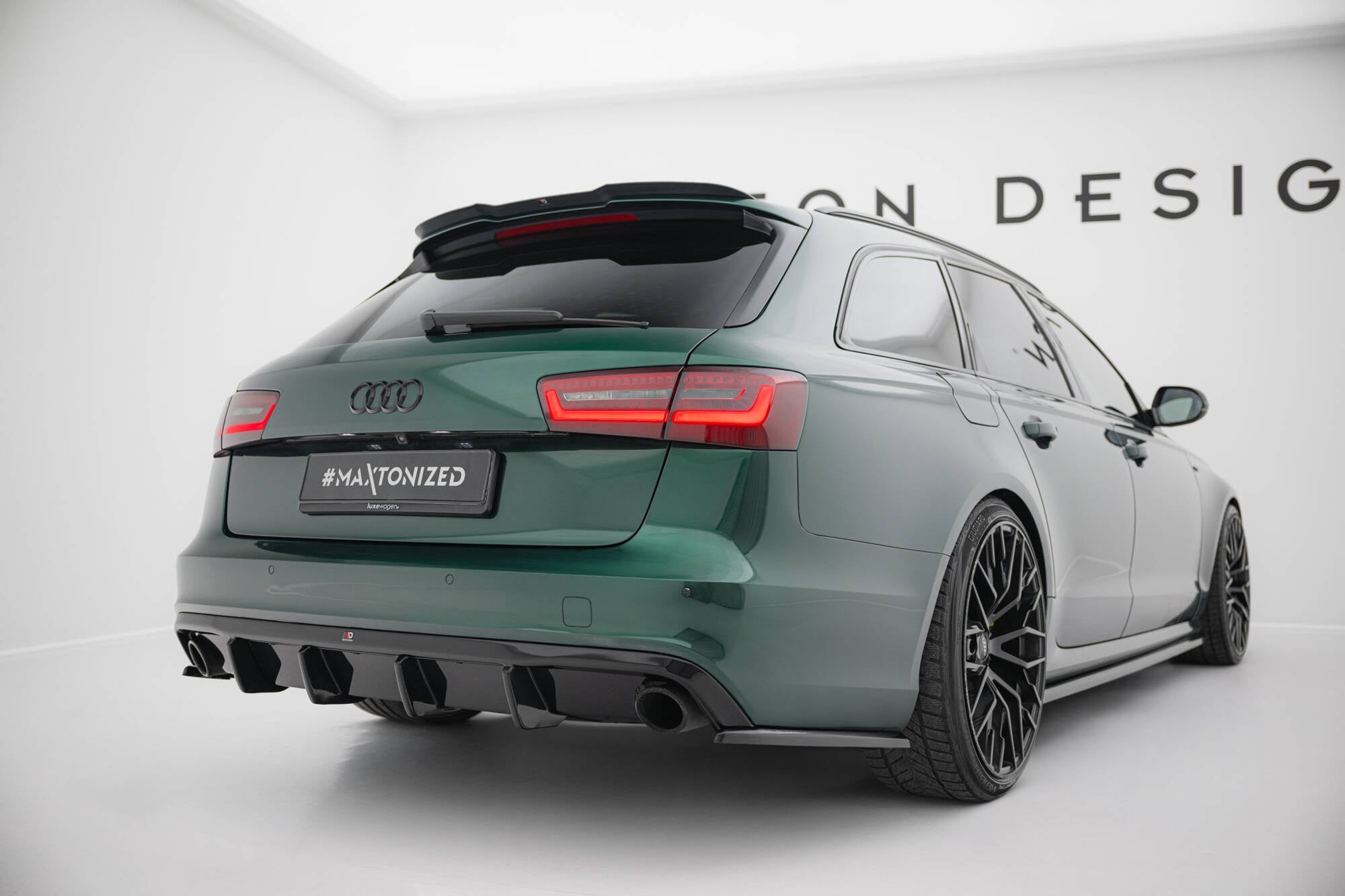 Maxton Design Difusor trasero para Audi A6 S-line Avant C7 - imagen 3