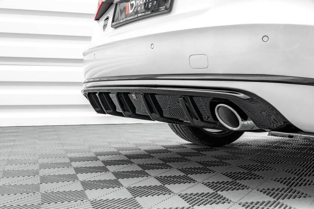Maxton Design Difusor trasero para Audi A8 D4 - imagen 3